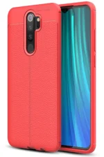 Uray store Xiaomi Redmi Note 8 Pro Kılıf Auto Focus Kapak - Kırmızı