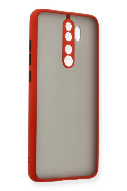 Uray store Xiaomi Redmi Note 8 Pro Kılıf Montreal Silikon Kapak - Kırmızı