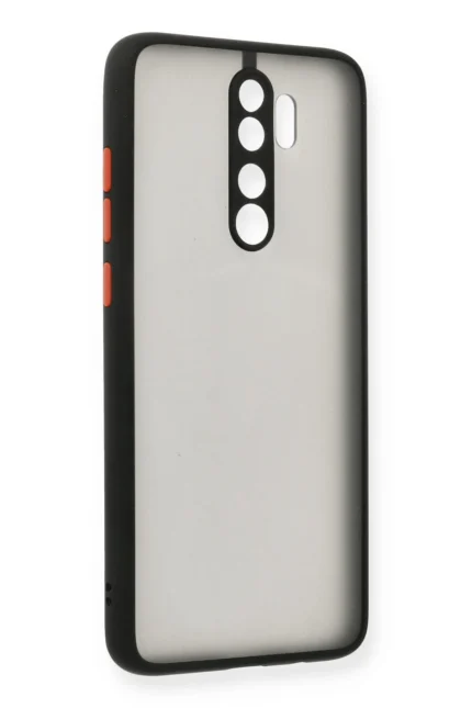 Uray store Xiaomi Redmi Note 8 Pro Kılıf Montreal Silikon Kapak - Siyah