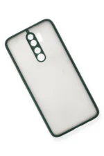 Uray store Xiaomi Redmi Note 8 Pro Kılıf Montreal Silikon Kapak - Yeşil - Görsel 3