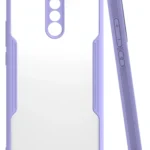Uray store Xiaomi Redmi Note 8 Pro Kılıf Platin Silikon - Lila