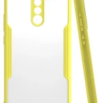Uray store Xiaomi Redmi Note 8 Pro Kılıf Platin Silikon - Sarı