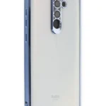 Uray store Xiaomi Redmi Note 8 Pro Kılıf Razer Lensli Silikon - Açık Mavi