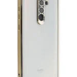 Uray store Xiaomi Redmi Note 8 Pro Kılıf Razer Lensli Silikon - Gold