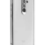 Uray store Xiaomi Redmi Note 8 Pro Kılıf Razer Lensli Silikon - Gümüş