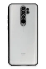 Uray store Xiaomi Redmi Note 8 Pro Kılıf Razer Lensli Silikon - Siyah - Görsel 2
