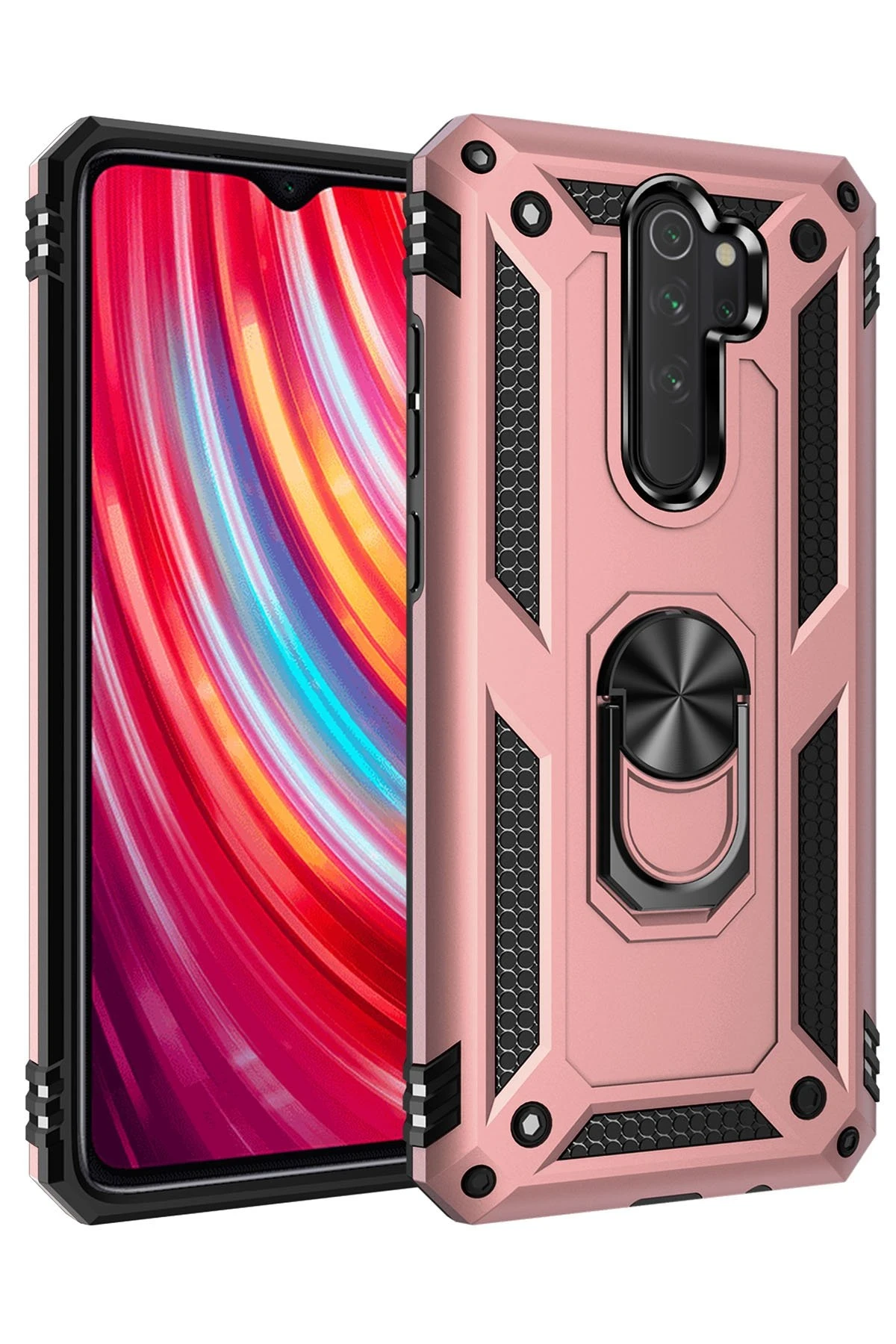 newface-xiaomi-redmi-note-8-pro-kilif-sofya-yuzuklu-silikon-kapak-rose-default Uray store Xiaomi Redmi Note 8 Pro Kılıf Sofya Yüzüklü Silikon Kapak - Rose - Görsel 1