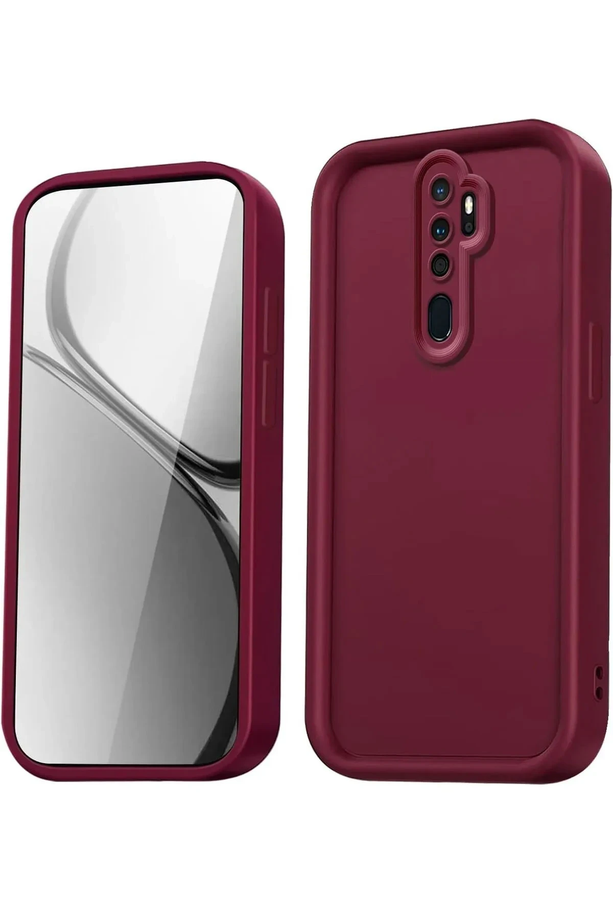 newface-xiaomi-redmi-note-8-pro-kilif-viera-silikon-bordo-default Uray store Xiaomi Redmi Note 8 Pro Kılıf Viera Silikon - Bordo - Görsel 1