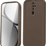 Uray store Xiaomi Redmi Note 8 Pro Kılıf Viera Silikon - Kahverengi