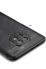 Uray store Xiaomi Redmi Note 9 5G Kılıf Auto Focus Kapak - Kırmızı - Görsel 3