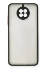 Uray store Xiaomi Redmi Note 9 5G Kılıf Montreal Silikon Kapak - Siyah - Görsel 2