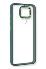 Uray store Xiaomi Redmi Note 9 Kılıf Dora Kapak - Haki Yeşil - Görsel 4