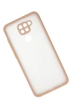 Uray store Xiaomi Redmi Note 9 Kılıf Montreal Silikon Kapak - Pembe - Görsel 2