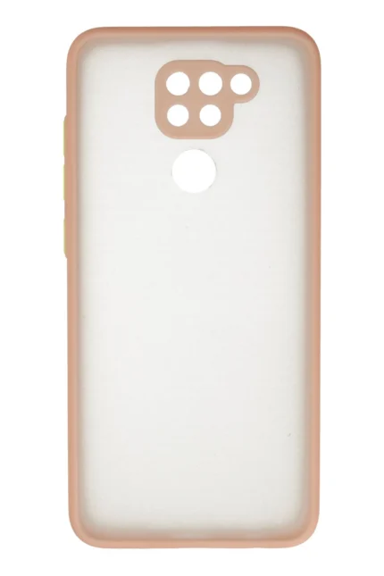 Uray store Xiaomi Redmi Note 9 Kılıf Montreal Silikon Kapak - Pembe