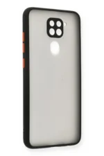 Uray store Xiaomi Redmi Note 9 Kılıf Montreal Silikon Kapak - Siyah