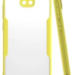 Uray store Xiaomi Redmi Note 9 Kılıf Platin Silikon - Sarı