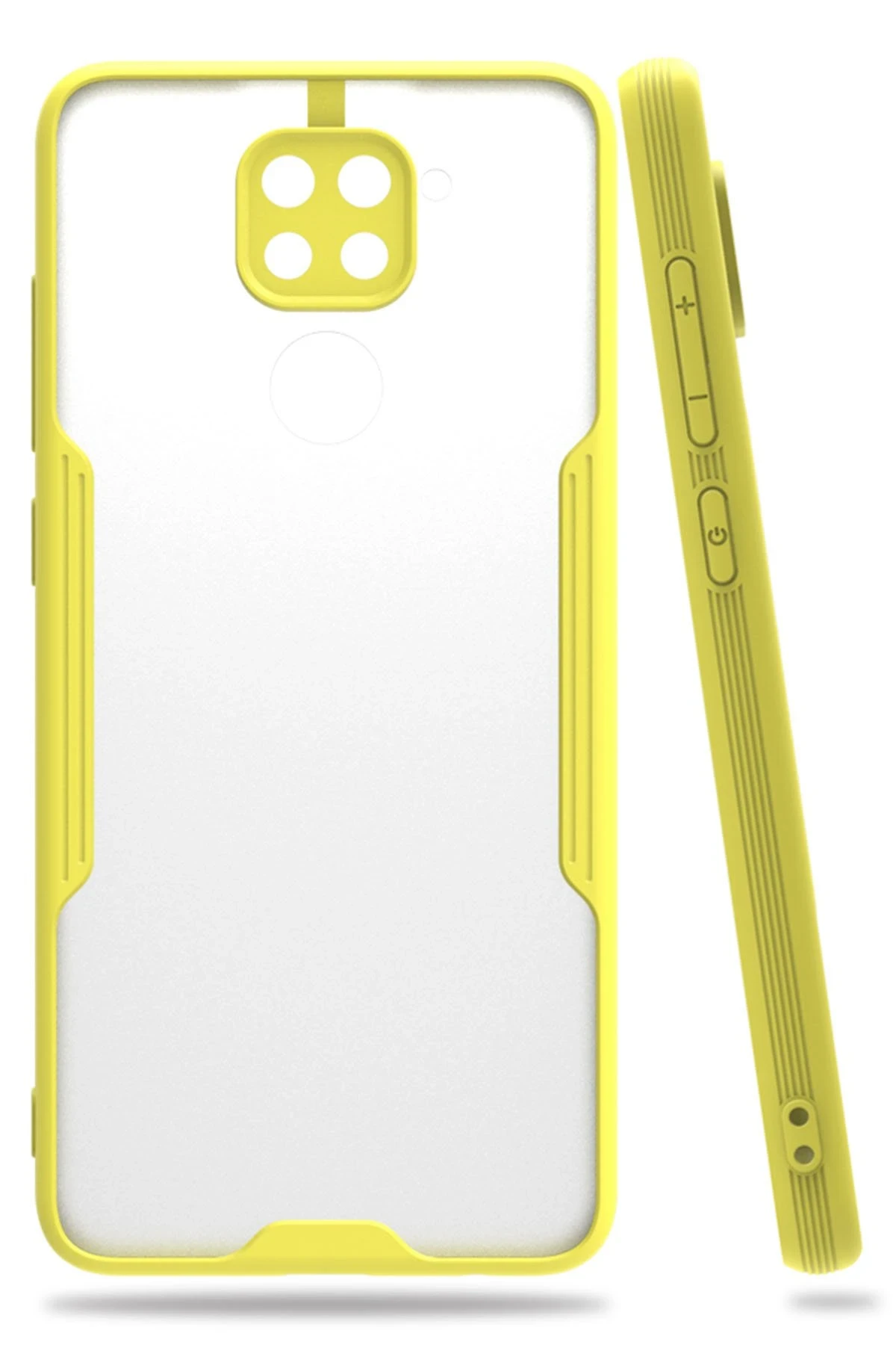 newface-xiaomi-redmi-note-9-kilif-platin-silikon-sari-default Uray store Xiaomi Redmi Note 9 Kılıf Platin Silikon - Sarı - Görsel 1