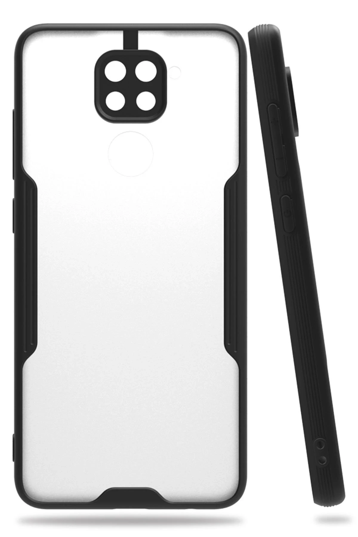 newface-xiaomi-redmi-note-9-kilif-platin-silikon-siyah-default Uray store Xiaomi Redmi Note 9 Kılıf Platin Silikon - Siyah - Görsel 1