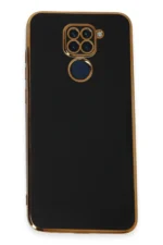 Uray store Xiaomi Redmi Note 9 Kılıf Volet Silikon - Siyah