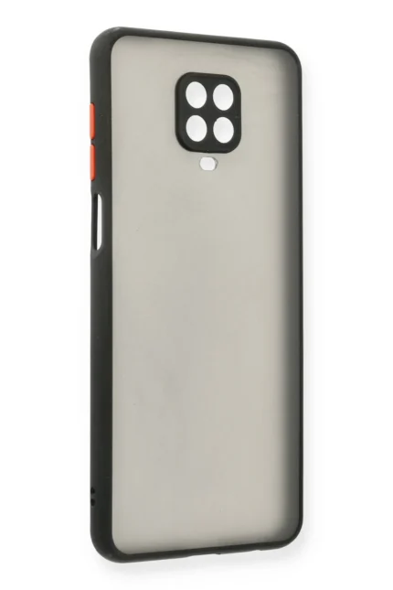 Uray store Xiaomi Redmi Note 9 Pro Kılıf Montreal Silikon Kapak - Siyah