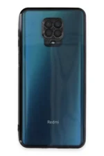Uray store Xiaomi Redmi Note 9 Pro Kılıf Razer Lensli Silikon - Siyah - Görsel 2