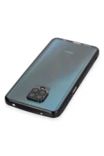 Uray store Xiaomi Redmi Note 9 Pro Kılıf Razer Lensli Silikon - Siyah - Görsel 3
