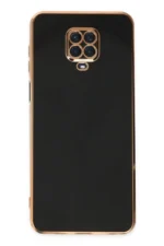 Uray store Xiaomi Redmi Note 9 Pro Kılıf Volet Silikon - Siyah - Görsel 2