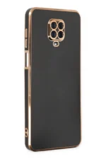 Uray store Xiaomi Redmi Note 9 Pro Kılıf Volet Silikon - Siyah