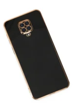 Uray store Xiaomi Redmi Note 9 Pro Kılıf Volet Silikon - Siyah - Görsel 3