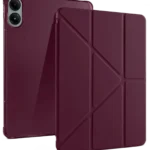 Uray store Xiaomi Redmi Pad Pro 12.1 Kılıf Kalemlikli Mars Tablet Kılıfı - Mürdüm