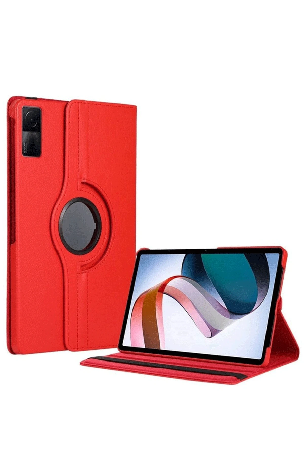 newface-xiaomi-redmi-pad-se-4g-kilif-360-tablet-deri-kilif-kirmizi-default Uray store Xiaomi Redmi Pad SE 4G Kılıf 360 Tablet Deri Kılıf - Kırmızı - Görsel 1