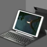 Uray store Xiaomi Redmi Pad SE Kılıf KC01 Smart Klavyeli Tablet Kılıfı - Siyah