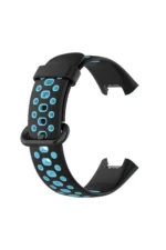 Uray store Xiaomi Redmi Watch 2 Spor Delikli Kordon - Siyah-Mavi - Görsel 3
