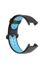 Uray store Xiaomi Redmi Watch 2 Spor Delikli Kordon - Siyah-Mavi - Görsel 4