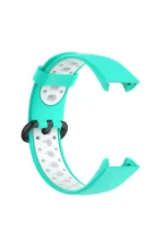 Uray store Xiaomi Redmi Watch 2 Spor Delikli Kordon - Turkuaz-Beyaz - Görsel 4