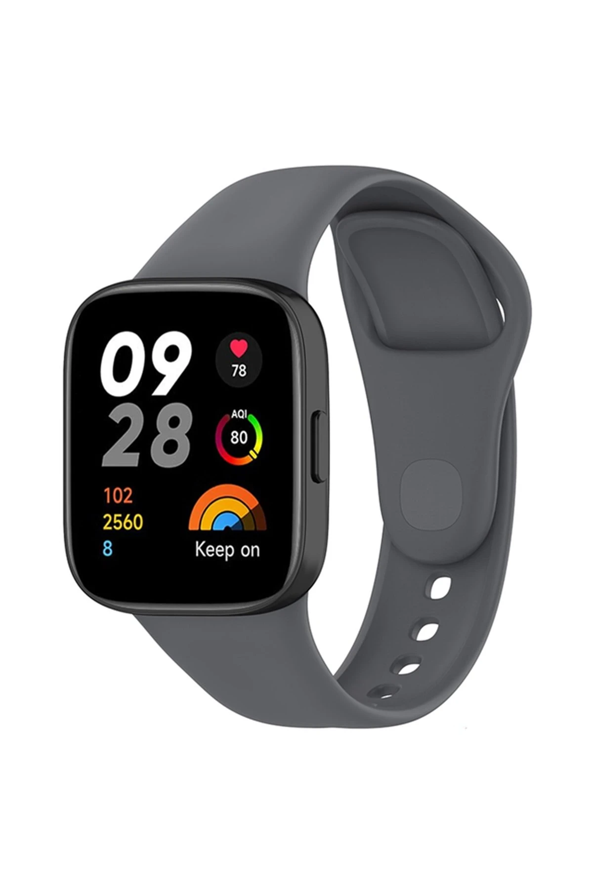newface-xiaomi-redmi-watch-3-klasik-kordon-fume-default Uray store Xiaomi Redmi Watch 3 Klasik Kordon - Füme - Görsel 1
