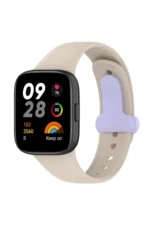 Uray store Xiaomi Redmi Watch 3 Origin Silikon Kordon - Bej