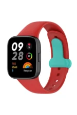 Uray store Xiaomi Redmi Watch 3 Origin Silikon Kordon - Kırmızı