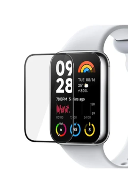 Uray store Xiaomi Smart Band 8 Pro Polymer Nano Ekran Koruyucu - Şeffaf