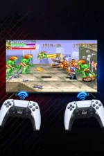 Uray store Y5 64GB Android Dual Pad 4K Game Stick - Beyaz - Görsel 3