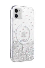Onegif Apple iPhone 11 Misk Simli Magsafe Kapak - Desen 1 - Görsel 3