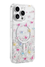 Onegif Apple iPhone 14 Pro Max Misk Simli Magsafe Kapak - Desen 4 - Görsel 3