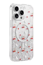 Onegif Apple iPhone 14 Pro Max Misk Simli Magsafe Kapak - Desen 5 - Görsel 3