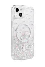 Onegif Apple iPhone 15 Misk Simli Magsafe Kapak - Desen 1 - Görsel 3