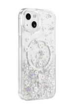 Onegif Apple iPhone 15 Misk Simli Magsafe Kapak - Desen 2 - Görsel 3