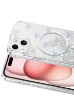 Onegif Apple iPhone 15 Misk Simli Magsafe Kapak - Desen 3 - Görsel 2