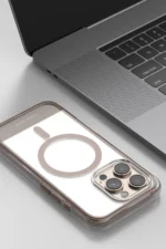 Onegif Apple iPhone 16 Hulk Magsafe Kapak - Beyaz - Görsel 2