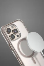 Onegif Apple iPhone 16 Hulk Magsafe Kapak - Beyaz - Görsel 4