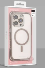 Onegif Apple iPhone 16 Hulk Magsafe Kapak - Beyaz - Görsel 5