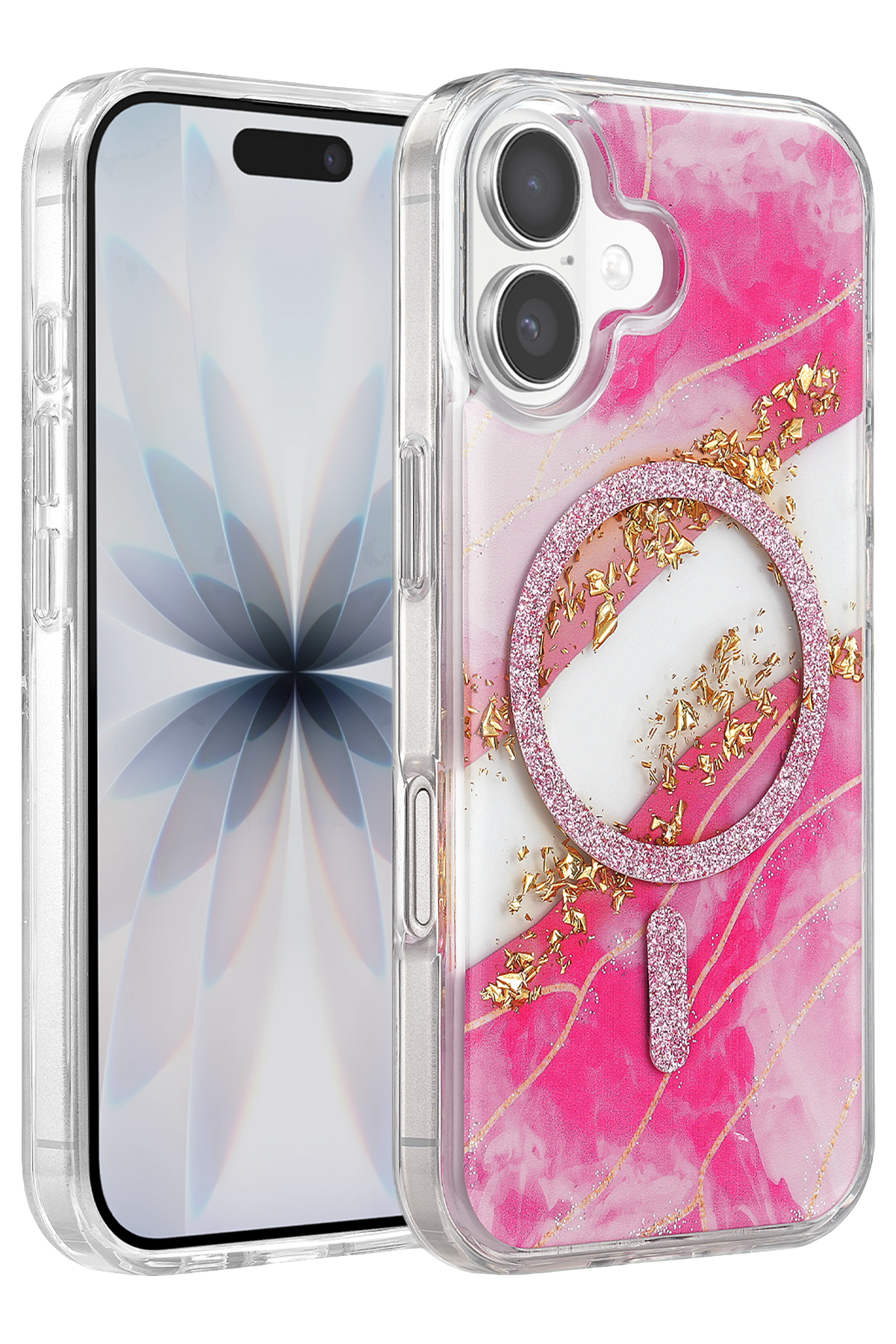 onegif-apple-iphone-16-lotus-simli-magsafe-kapak-pembe-default Onegif Apple iPhone 16 Lotus Simli Magsafe Kapak - Pembe - Görsel 1